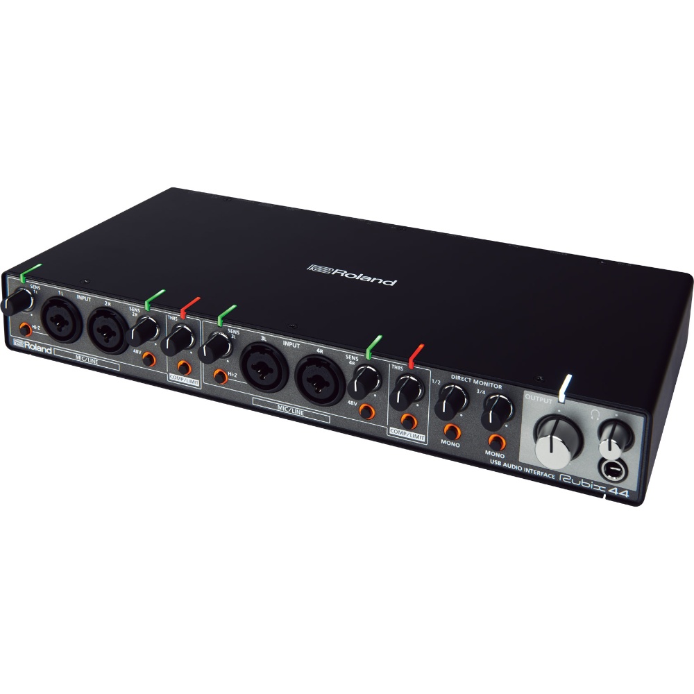 Roland 4-IN, 4-OUT USB Audio Interface for Mac, PC and iPad RUBIX44