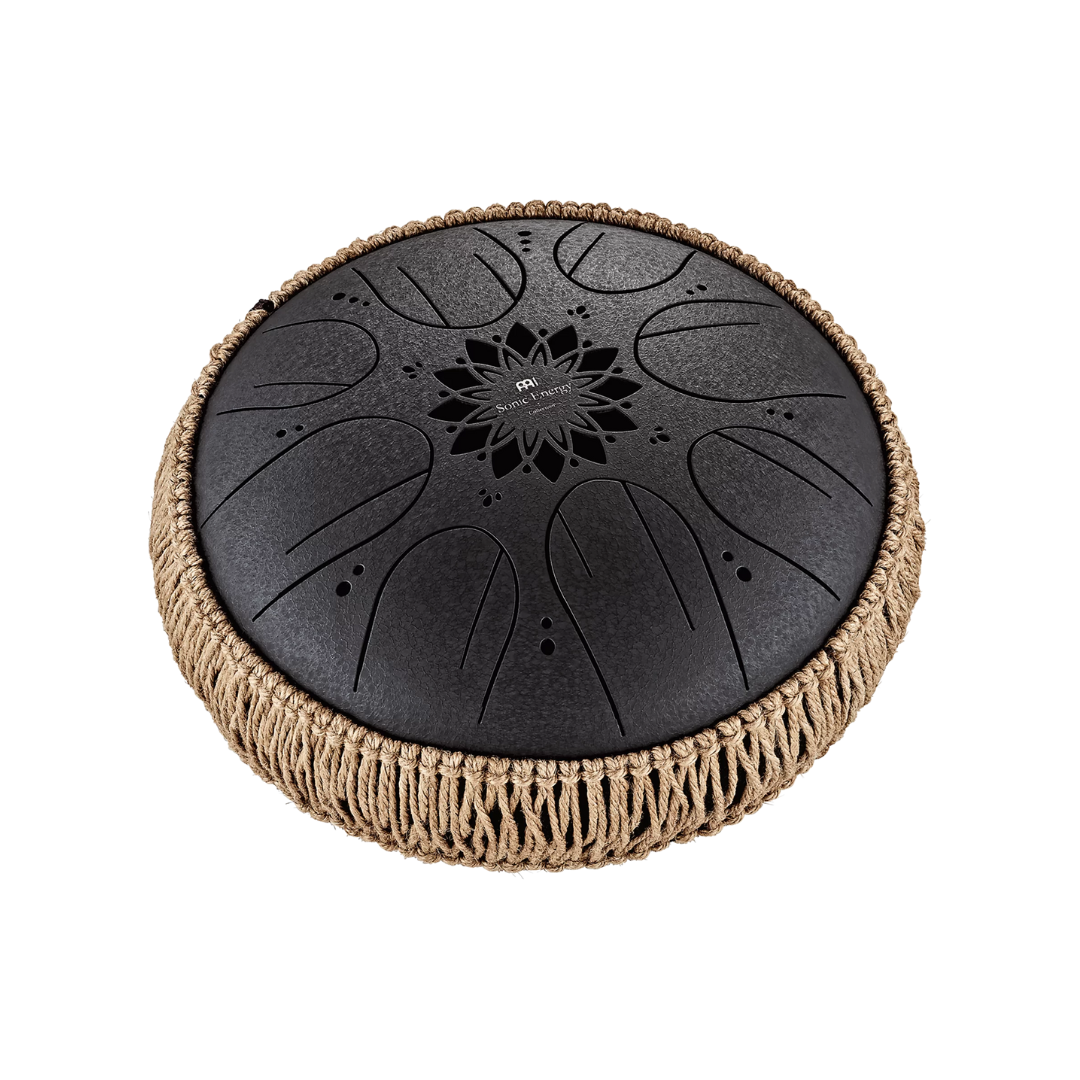 Meinl Sonic Energy MOSTD1BK Medium Octave Steel Tongue Drum 10" Black
