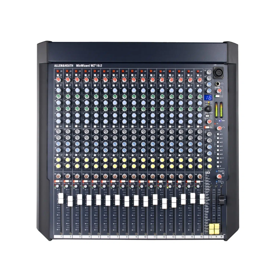 Allen & Heath MixWizard4 16:2 - Professional Mixing Console with Built-In Effects, 16 Mic/Line Inputs