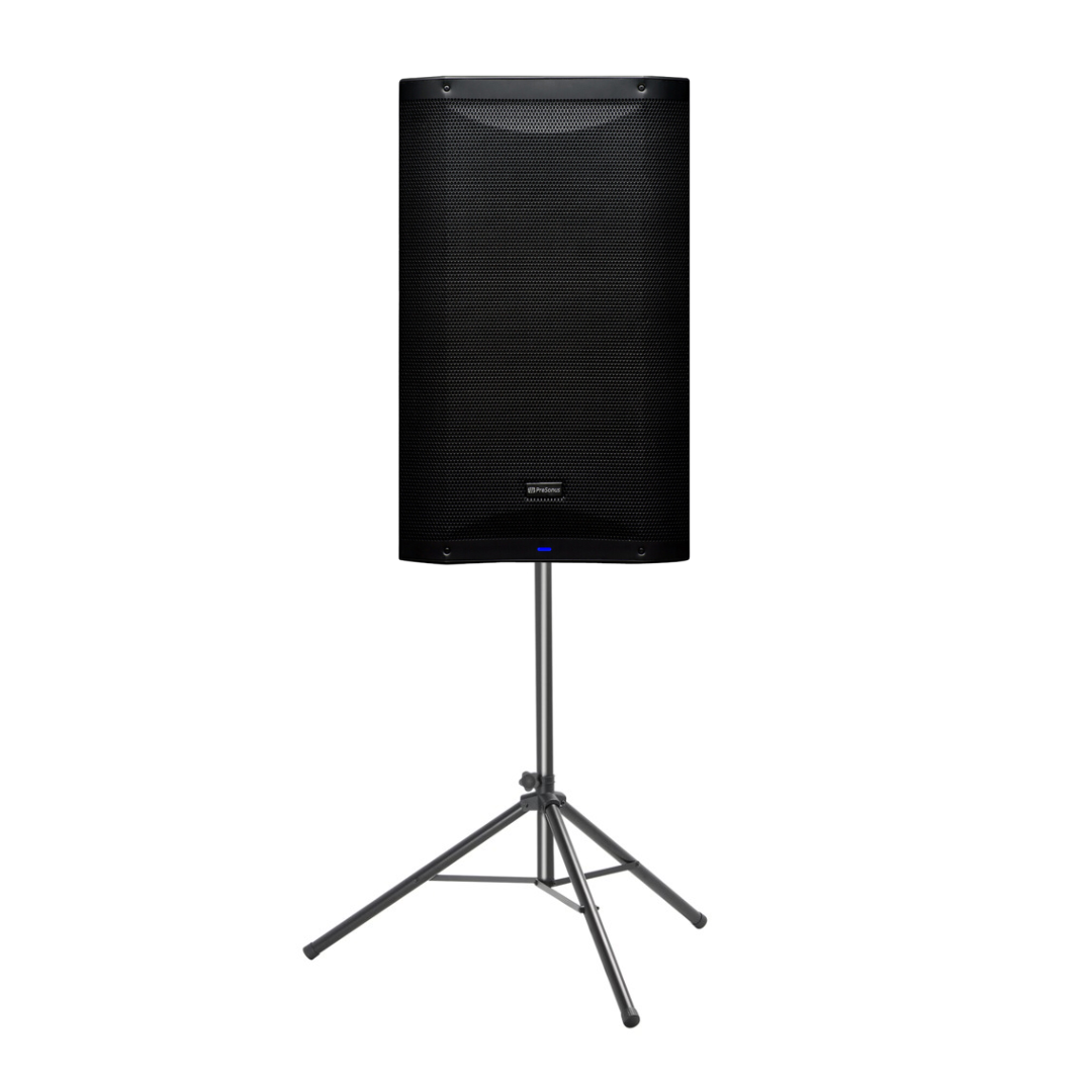 PreSonus AIR15 1200W 15 inch Powered Speaker + Adam Hall SPS023 Speaker Stand (Value Bundle Pack)