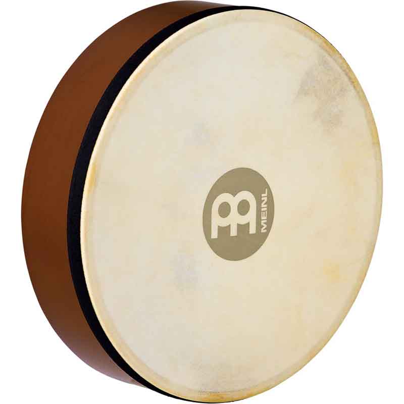 Meinl 10" Tambourine Hand Drum with Hand-selected Goatskin - Antique Brown HD10AB
