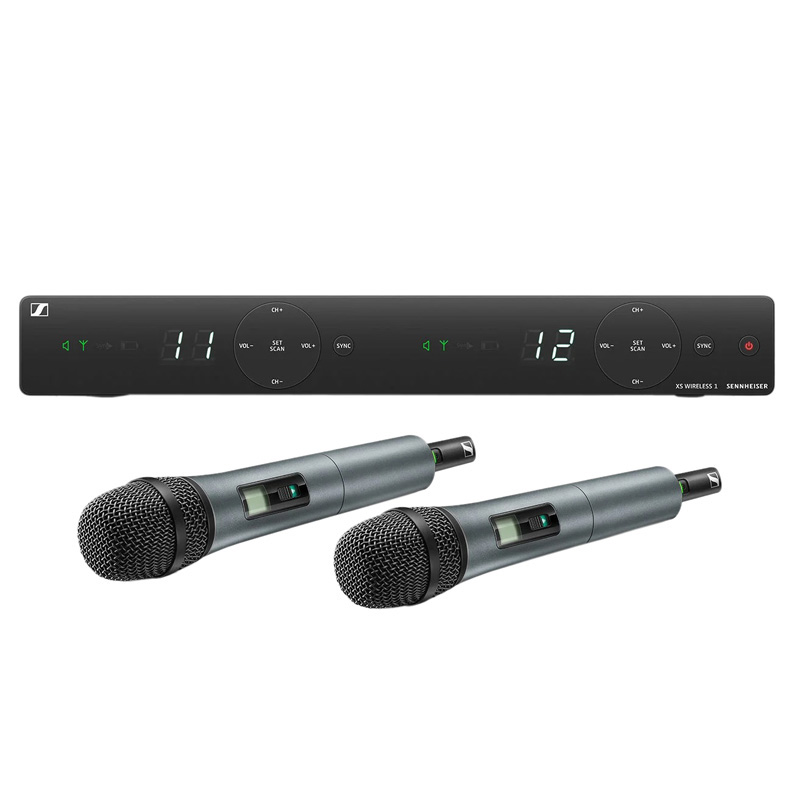 Sennheiser XSW 1-825 Dual-Vocal Set with Two 825 Handheld Microphones #508264