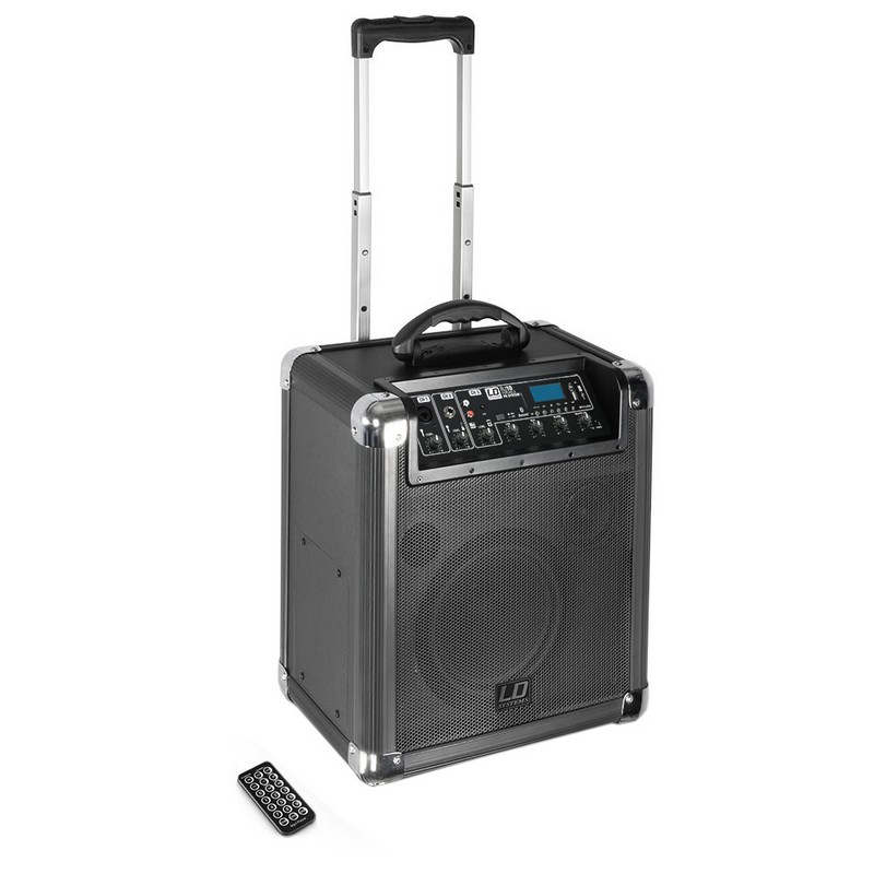 LD Systems LDRJ10 Roadjack 10 Battery Powered BT Loudspeaker with Mixer