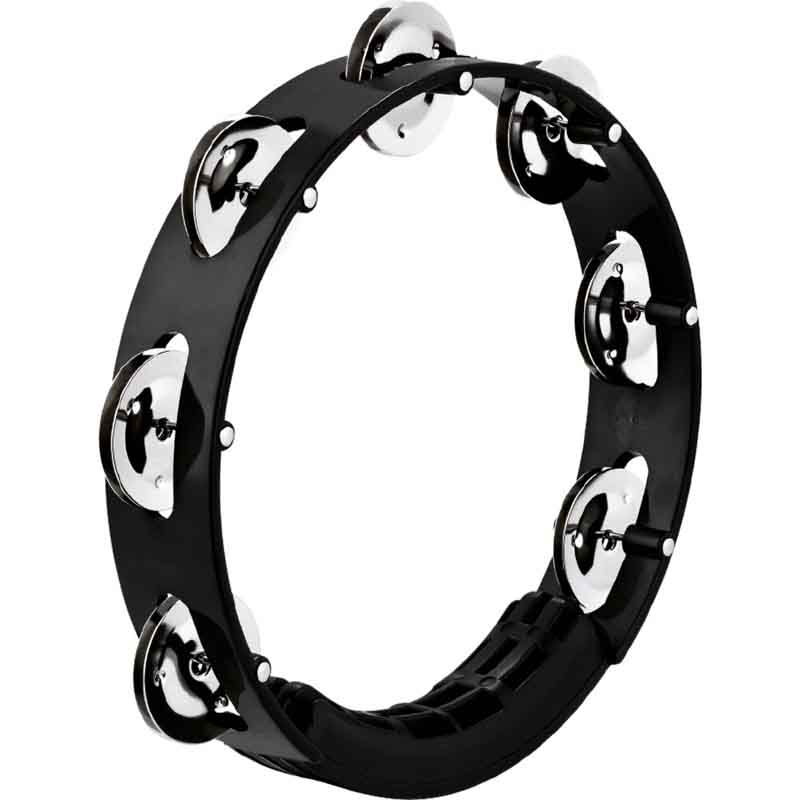 Meinl HTT8BK Headliner Series 8" ABS Tambourine Black with Jingle
