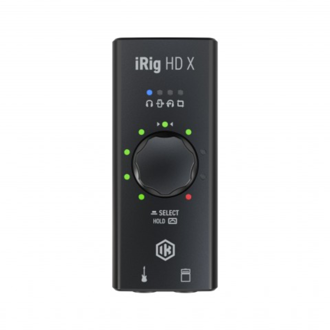IK Multimedia iRig HD X Digital Guitar Interface - IP-IRIG-HDX-IN