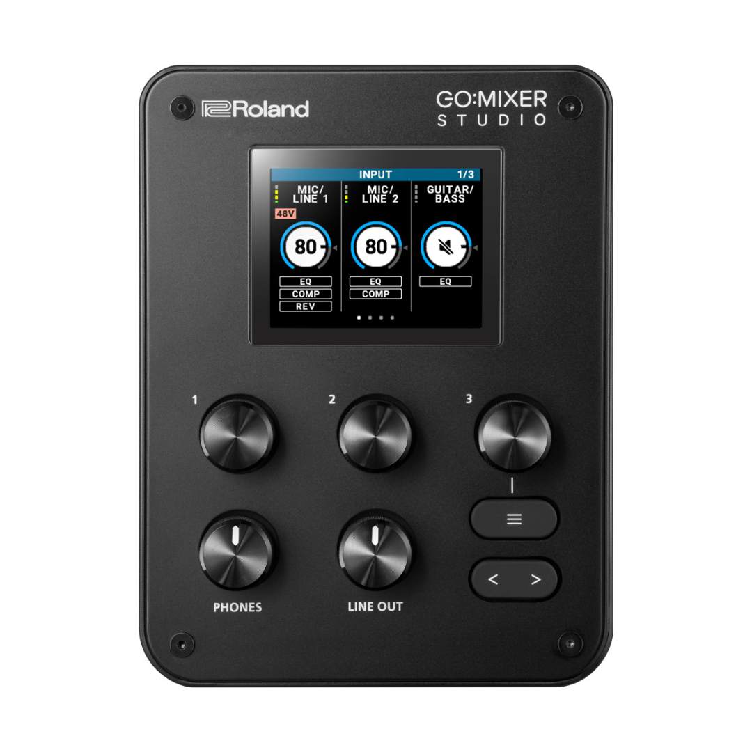 Roland GO:MIXER STUDIO Portable Audio Interface