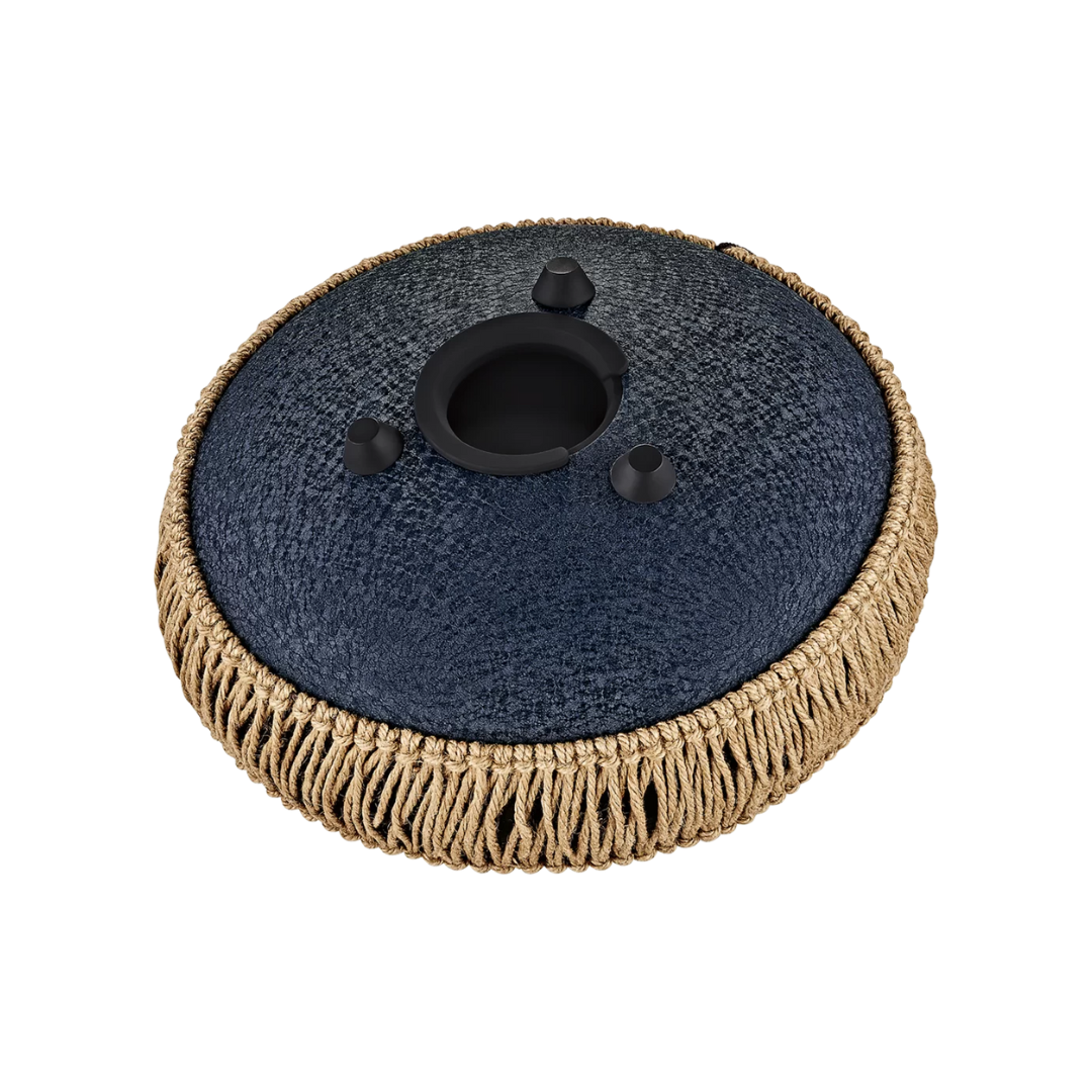 Meinl Sonic Energy Medium Octave Steel Tongue Drum, C Minor, Navy Blue - MOSTD2NB