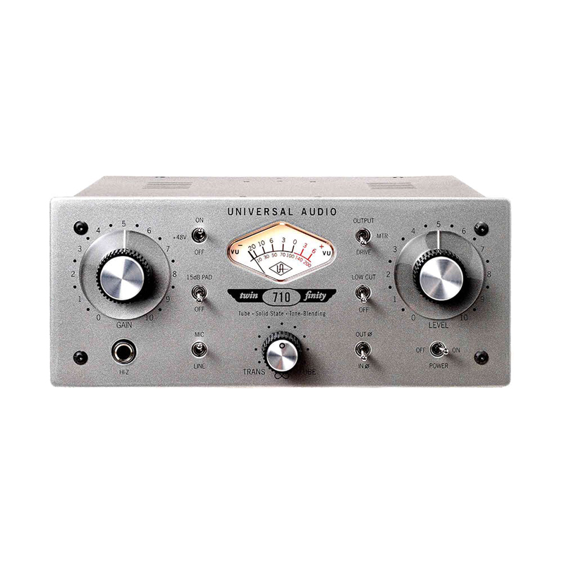 Universal Audio 710 Twin-Finity Single Channel Tube & Solid State Mic Pre/DI